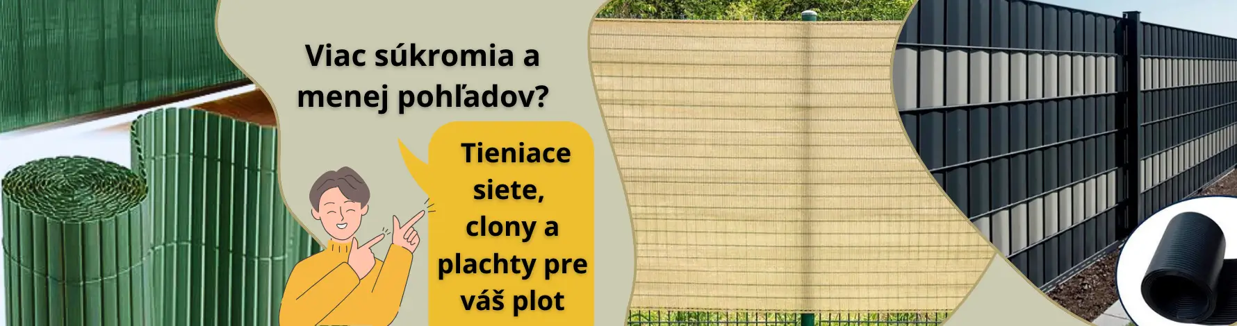 Tieniace siete a textílie