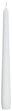 Sviečky bolsius Tapered 245/24 mm, klasické biele, bal. 12 ks, 1, náradie