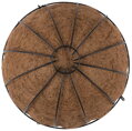 Závesný kvetináč Strend Pro LC-CocoH-22, 25x25x12 cm, oceľ/kokos, s vešiakom, 2, náradie