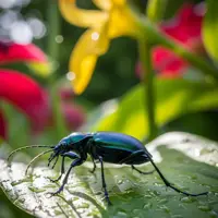 Bystruška v záhrade