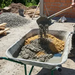 Ako namiešať betón