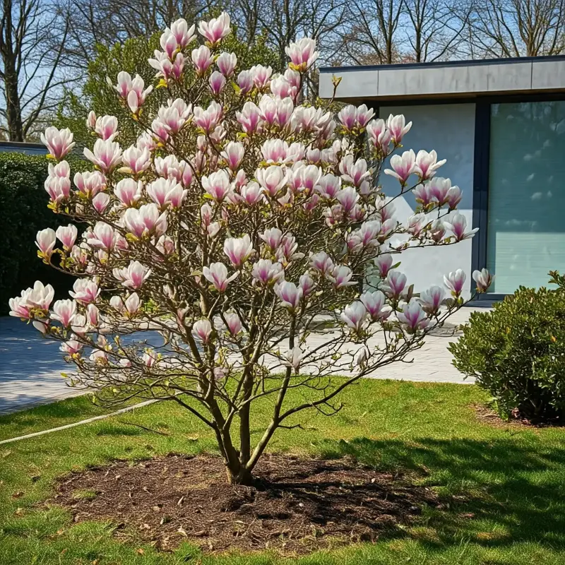 Magnolie Ker (Tyto magnolie, kvetení Magnolie, Některé druhy, pěstování magnolií) Magnolie Ker