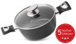 Hrniec MagicHome Black Line, 20 cm, 2,2 lit. s pokrievkou