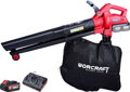 SET Fukár Worcraft CLBV-S40Li ShareSYS, na lístie, 230 km/h, 2x20V, 45 lit., 2x akumulátor CLB-20V-4.0, 1x nabíjačka CLC-20V-4.5D