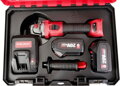 Set Worcraft XCUBE003 Toolbox, brúska 125mm,  2x 4.0 Ah akumulátor, 1x nabíjačka, uhlová