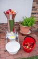 Drvič na ovocie, jablká Strend Pro EFC-1, 1100 W, 15 lit., 400 kg/h, 55x55x104 cm, 38, náradie