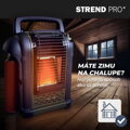 Ohrievač Strend Pro AD037, na kartuš so závitom, kempingový, prenosný, piezo 9 detail
