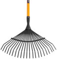 Hrable na lístie, 22-zubé, vejárové, sklolaminátová násada 150 cm