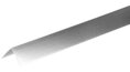 Rohová lišta Alu 1500x40x0,8 mm, strieborná matná