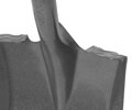 Lopata ErgoBULL, fiberglass násada D, 1150 mm