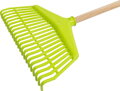 Hrable na lístie R142, švédske, 22-zubé, plastové, násada 150 cm