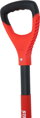 Rýľ Strend Pro Premium RedShark, rovný, so sklolaminátovou násadou D 1150 mm 6 detail