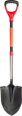 Rýľ Strend Pro Premium RedShark, špicatý, so sklolaminátovou násadou D 1150 mm