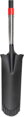 Rýľ Strend Pro Premium RedShark, úzky, drenážny, so sklolaminátovou násadou D 1280 mm