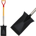 Rýľ Strend Pro Premium RedShark, rovný, s drevenou násadou D 1150 mm