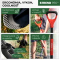 Rýľ Strend Pro Premium RedShark úzky drenážny, drevená násada D 1280 mm