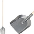 Lopata S504-4.WH Universal, 270x220 mm, s drevenou násadou