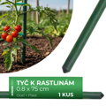 Tyč oporná k rastlinám a paradajkám Garden SB 8/750 mm – oceľ/plast