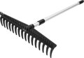 Hrable záhradné S891-AL, 16-zubé, teleskopická ALU násada, 45 cm 2 detail