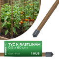 Tyč oporná k rastlinám a paradajkám Garden TY 8/600 mm