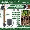 Tyč oporná k rastlinám a paradajkám Garden TY 16/2100 mm