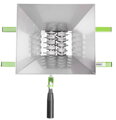 Mlynček na ovocie Strend Pro OD-53207, nerez, 7 L