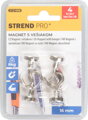 Magnet s vešiakom Strend Pro 16 mm, extra silný, 6 kg, 4 ks