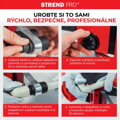 Polyfúzna zváračka Strend Pro PPR 63B, 1500 W, 20–63 mm, 14-dielna sada