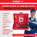 Polyfúzna zváračka Strend Pro PPR 63B, 1500 W, 20–63 mm, 14-dielna sada