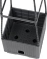 Kvetináč s opornou vežou Strend Pro Herrison FP8018, 250x250x1050 mm 1 detail