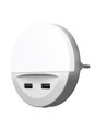 vkové, 2x USB nabíjací port, 3lm, 3000K, senzor deň-noc 3 detail