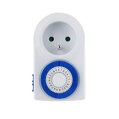Časovač do zásuvky, mechanická spínacia zásuvka, 220-240 V, 3500 W