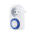 Časovač do zásuvky, mechanická spínacia zásuvka, 220-240 V, 3500 W