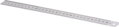 Pravítko Strend Pro SSR0030, 300x26x0,7 mm, nerezové, INOX 2 detail