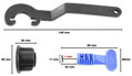 Strend Pro LS205, Sada nivelačná 7 detail