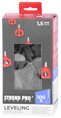 Medzerník LS122, nivelačný, 1.5 mm, 100 ks, sivý
