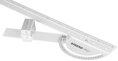 Pravítko Strend Pro FSC-02, 550 mm, multifunkčné, s uhlomerom, Alu 1 detail