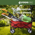 Skladací vozík Praktik, PVC, 50 litrov, max. 70 kg