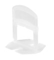 Medzerník LS230T, nivelačný, pod obklad, 1.0 mm, bal. 300 ks, plast biely