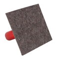Hladítko Reflex 106351, 275x135x10 mm, plsť hnedá 4 detail