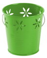 Sviečka proti komárom Citronella CB197, vedro, mix zelená/žltá, 160 g, 110x105 mm