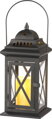 Lampáš MagicHome LM3609, 30 cm, LED, kovový, vintage štýl