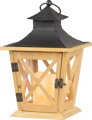 Lampáš MagicHome LW8680, 36 cm, LED, drevený, vintage štýl