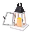 Lampáš MagicHome LW8823, 33 cm, LED, drevený, vintage štýl 4 detail