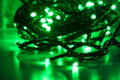 Vianočné osvetlenie Orion, 100 LED, zelené, 8 funkcií, 10 m