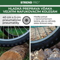 Vozík Victor, prepravný, nafukovacie kolesá, kovový, nosnosť 100 kg