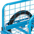 Vozík Victor BLUE, prepravný, nafukovacie koleso, max. 100 kg 5 detail