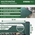 Tieniaca sieť na plot HDPE, 95% zatienenie, 1,2x10 m, zelená