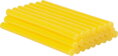 Tavná tyčinka Strend Pro GS-201D, 100x07 mm, žltá, 24 ks