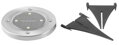 Solárna lampa Solar Gruid, 115x140 mm, 4 LED, AA, bal. 2 ks 3 detail